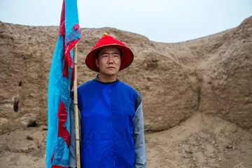 Xibo people do not worship gods and sacrifice to Karen on the Western Migration Festival3