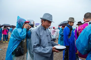 Xibo people do not worship gods and sacrifice to Karen on the Western Migration Festival4