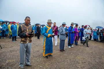 Xibo people do not worship gods and sacrifice to Karen on the Western Migration Festival5