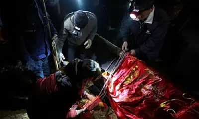 Special funeral customs in mountain villages in Anhui3