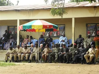 Traditional wrestling festival for the Kabye people in Togo0