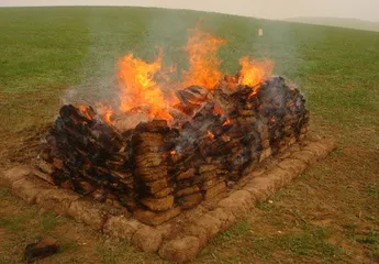 Mongolian terrible funeral customs