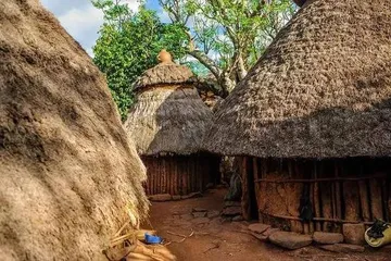 The last primitive tribal cultural customs of Africa