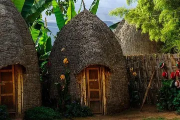 The last primitive tribal cultural customs of Africa