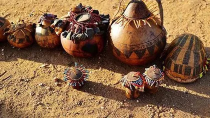 The last primitive tribal cultural customs of Africa