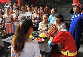 Wedding customs and procedures of Tujia people in Enshi, Hubei3