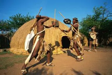 A unique custom of the Zulu people in Africa--a young girl verifies a virgin and receives a "virgin certificate"