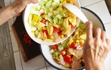 Clearing heat and reducing fat, summer slimming dish cold bitter gourd7