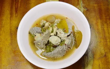 Clearing heat and reducing fat, summer slimming dish cold bitter gourd8