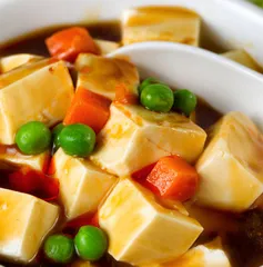 Autumn moisturizing and healthy vegetarian vegetables lotus pond stir-fried