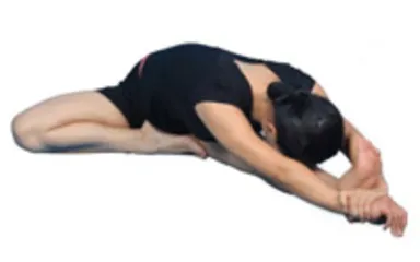 Detailed explanation of one-leg back stretching yoga movements (picture)