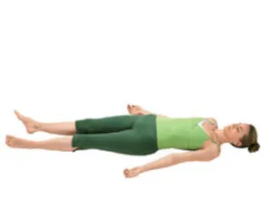 How to do yoga stiff corpse pose (photo)