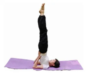 Detailed explanation of shoulder-stand yoga movements (picture)