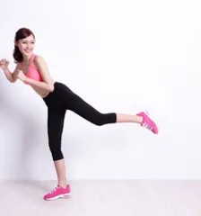 Yoga poses: Half Moon pose