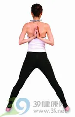 Yoga poses: Side and front stretching