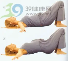 Yoga poses: Pelvic tilt pose