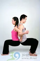 Yoga Posture: Phantom Chair Posture1