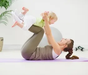 Yoga post-support pose