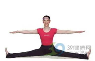 Yoga Posture-Body Touch Toe Posture