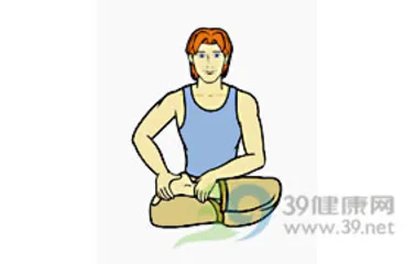 Yoga poses: Lotus pose3