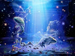 The Greek mythology of the 12 constellations: the story of the Pisces