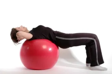 New way to relax your body with yoga ball1