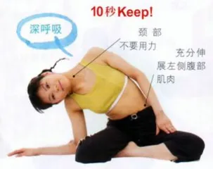 Three-style weight loss yoga slimming upper body (photo)
