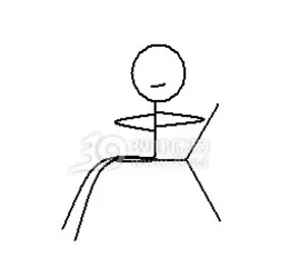 7-style abdominal weight loss yoga against bucket waist (photo)4