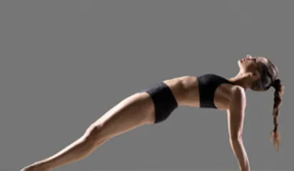 Simple yoga movements are easy to thin waist and thin legs (picture)1