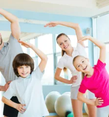 Take ta to practice double yoga on Valentine