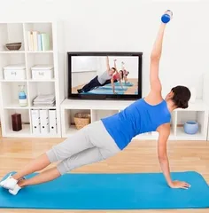 Simple chair yoga strong stovepipe thin arms (photo)