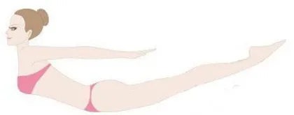 6-style weight loss yoga specifically reduces waist and abdomen fat (picture)5