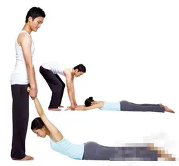 Couples yoga helps you and me get closer (photo)2
