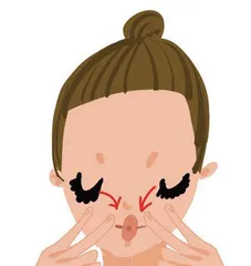 Simple face-lifting yoga massage to tighten and relax skin (photo)3