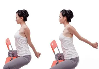OL chair yoga, stress relief, fitness and fat burning (photo)3