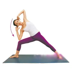 Super effective! Three-style waist and abdomen yoga (photo)2