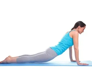 Simple Tiger Stretch Weight Loss Yoga Thin Waist and Raise Hip (Picture)3