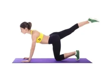 Weight loss yoga stovepipe exercise (picture)