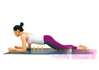 Thin waist and thin belly yoga reshapes S-curve (picture)