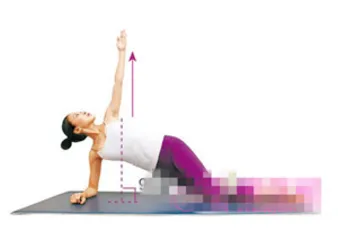 Thin waist and thin belly yoga reshapes S-curve (picture)1