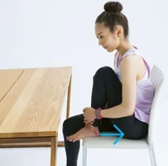 4 groups of weight loss yoga sitting to eliminate body fat (picture)