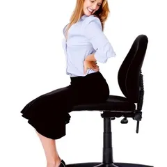 One-minute yoga in the office is easy and thin