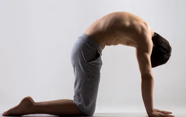 Cat-style weight loss yoga creates a sexy back (photo)1