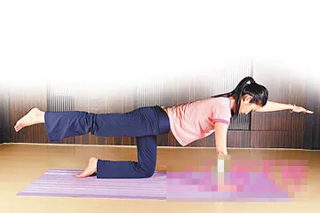 Simple thin waist yoga quickly repels the "bucket waist"(picture)