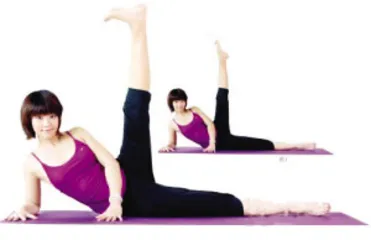 Seven styles of weight loss yoga movement correction four types of fat legs (picture)3