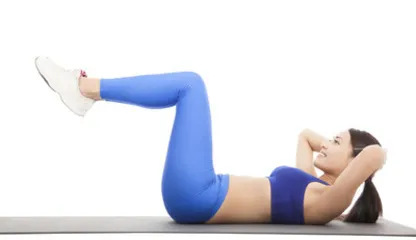 A stovepipe yoga move makes your legs thinner and longer (picture)3