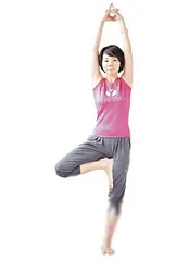 Super simple two-style weight loss yoga slimming lower body in winter (photo)1
