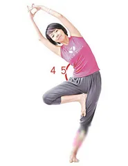 Super simple two-style weight loss yoga slimming lower body in winter (photo)2