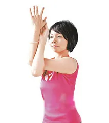Super simple two-style weight loss yoga slimming lower body in winter (photo)3