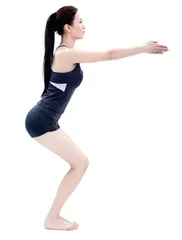 Six quick slimming exercises for office OL (picture)